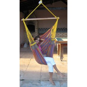 Hengekøye stol i stoff