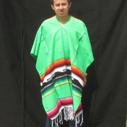 Lys Gr&oslash;n Poncho