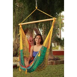 Mexicansk hengek&oslash;yestol i nylon / fargekombinasjon