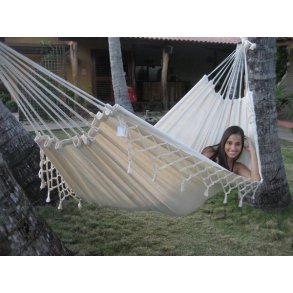 Naturhvit hengekøye til korte avstande