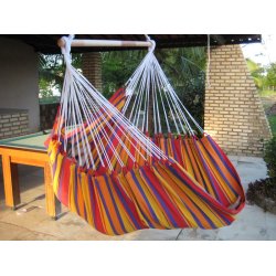 H&aelig;ngek&oslash;jestol til institutionsbrug med striber