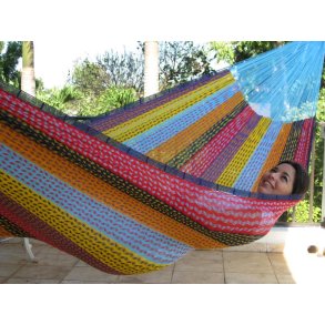 Nylon hängmatta till flera personer nr. N6