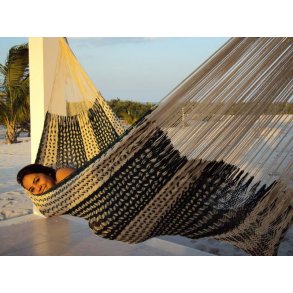 Mexicansk 2 farvet h&aelig;ngek&oslash;je i Kabel Net nr. K12