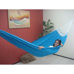 Turkis stofhængekøje