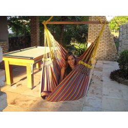 Hengek&oslash;yestol i fine striber