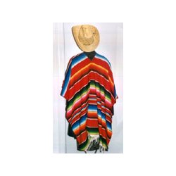 Klassisk Mexicansk Poncho