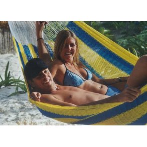 Hängmatta X-large nr. N 5 i 100% nylon