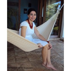 Meksikansk naturlig hvit hengek&oslash;ye, off white