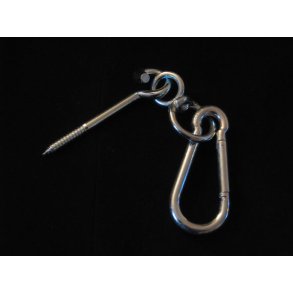 karabiner, svivl, swing-krok, i et sett