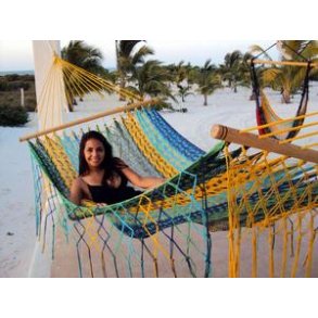 Amerikansk hengekøye med trespreder